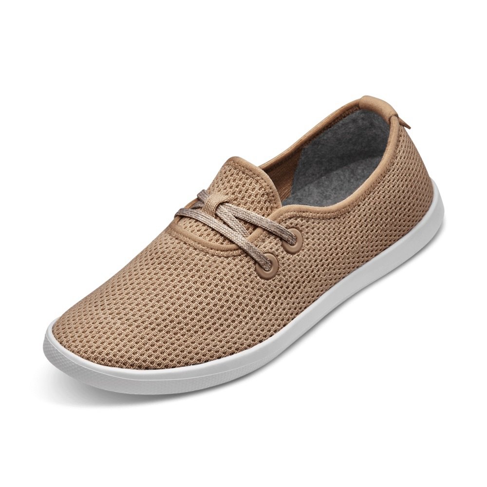 Allbirds Men's Tree Skippers - Boat Shoes Khaki - ODH531402